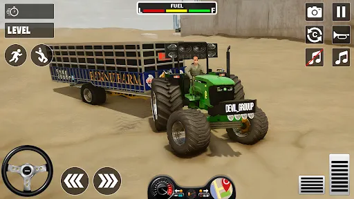 Indian Tractor Farming Game 3D | Permainan | XWorld