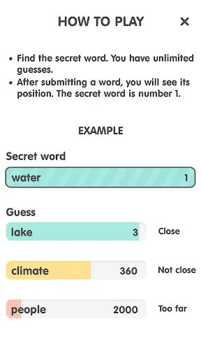 Contexto: Popular Words Game | Игры | XWorld