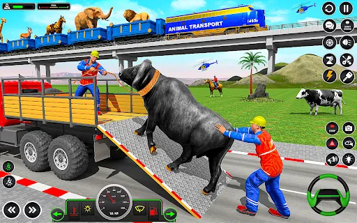 Animal Transports Truck Games | juego | XWorld