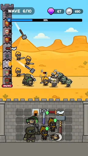 Tiny Castle Guardians | Games | XWorld