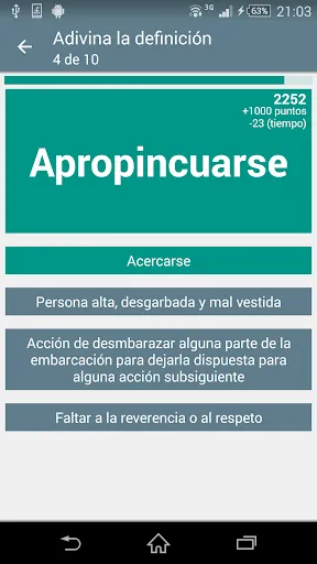 Juego del Diccionario | juego | XWorld