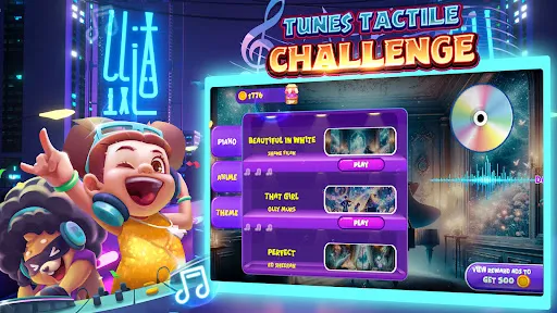 Tunes: Tactile Challenge | Permainan | XWorld