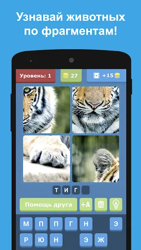 Угадай животных по фрагментам | Игры | XWorld