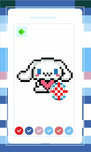 Cinnamoroll Pixel Art | juego | XWorld