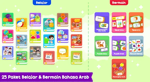 Belajar Bahasa Arab + Suara | Permainan | XWorld