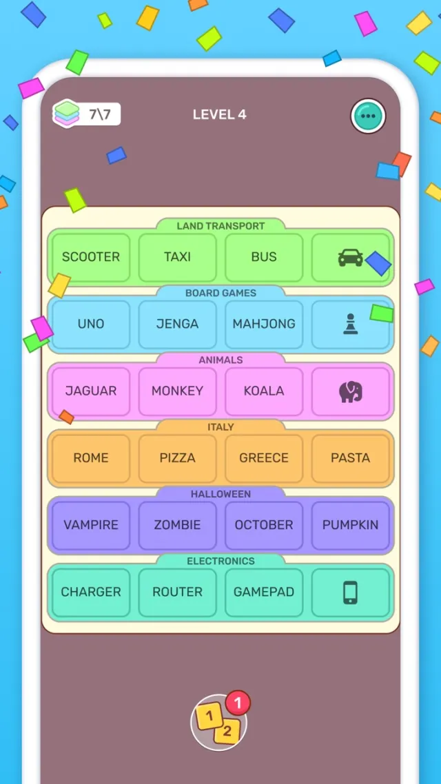 Connect Word: Association Game | Games | XWorld