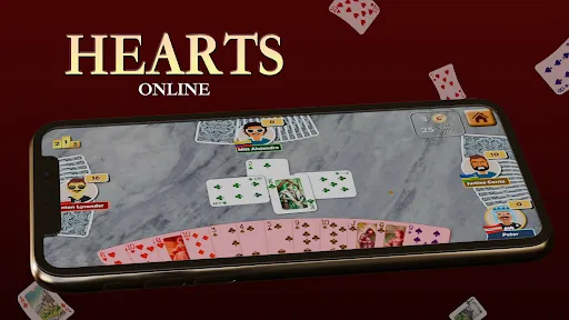 Hearts: Online Card Game | 游戏 | XWorld