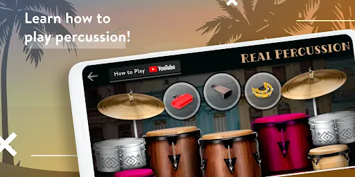 Real Percussion: dụng cụ | Games | XWorld