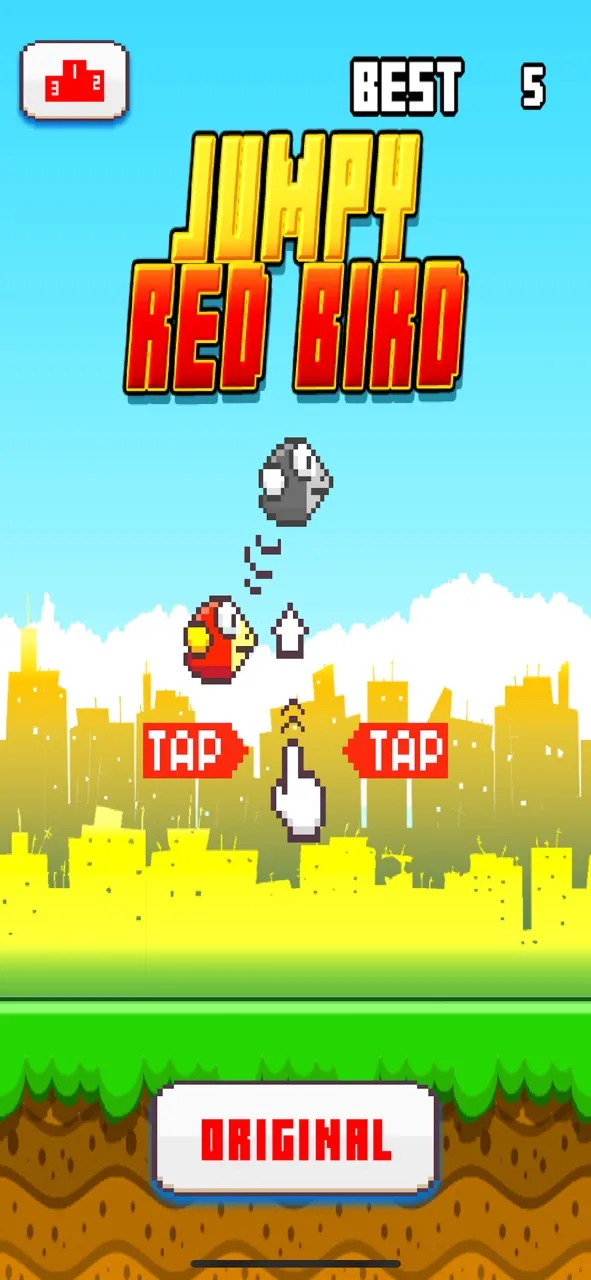 Jumpy Red Bird - Tube Hopper | Игры | XWorld