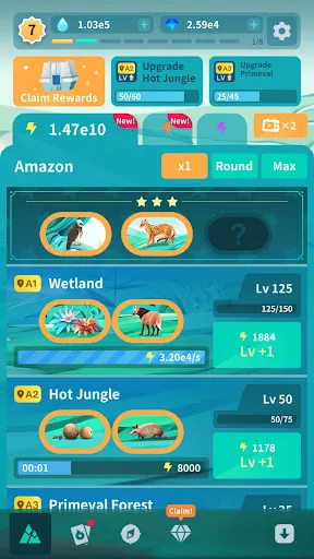 Permainan Idle Hidupan Liar | Permainan | XWorld