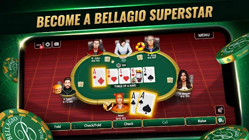 Bellagio Poker - Texas Holdem | 游戏 | XWorld