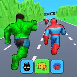 XWorld | Superhero Transform Shift Game