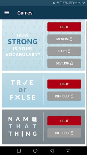 Dictionary - Merriam-Webster | Games | XWorld