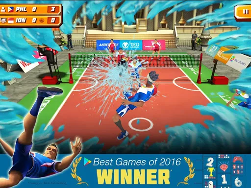 Roll Spike Sepak Takraw | Games | XWorld