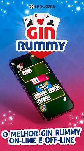Gin Rummy MegaJogos - Cartas | Jogos | XWorld