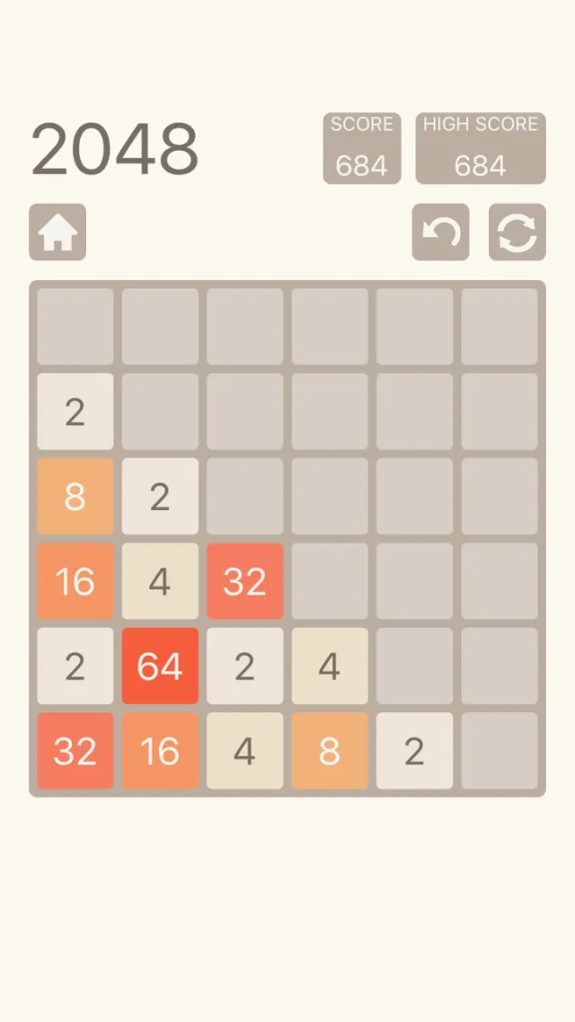 2048: Number Puzzle Game | Games | XWorld