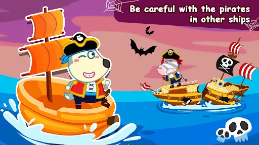 Wolfoo Captain: Boat and Ship | Permainan | XWorld