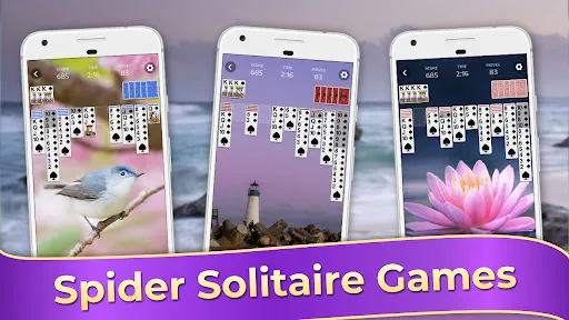 Permainan Spider Solitaire | Permainan | XWorld