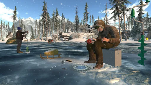 Ice fishing game. Catch bass. | Games | XWorld Ice fishing game. Catch bass. | Games | XWorld