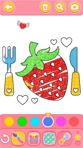 Coloring Meal for Kids Game | 游戏 | XWorld