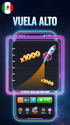 Crash Rocket - Win & Crash | juego | XWorld