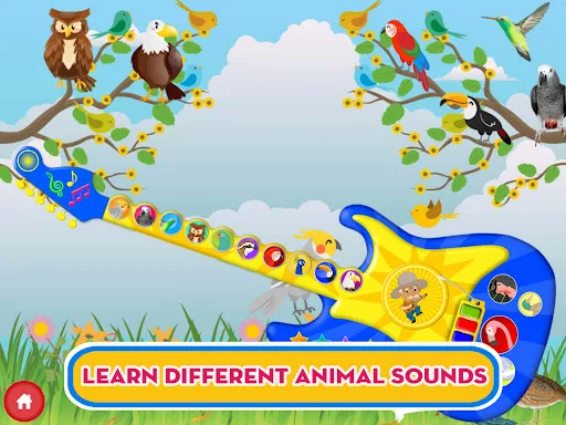 Baby Fun Guitar Animal Noises | Permainan | XWorld