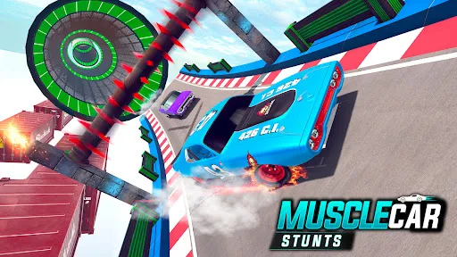 Muscle Car Stunts - Ramp Car | Games | XWorld