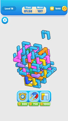 U Shape Puzzle | Permainan | XWorld