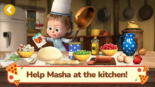 Masha and the Bear Pizza Maker | เกม | XWorld