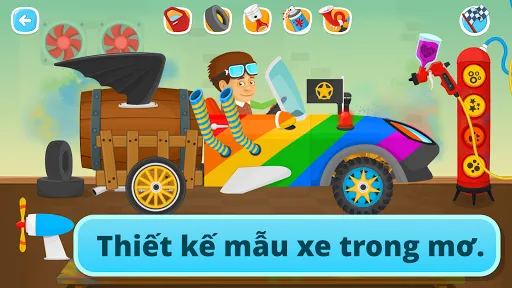 Đua xe cho trẻ em | Games | XWorld