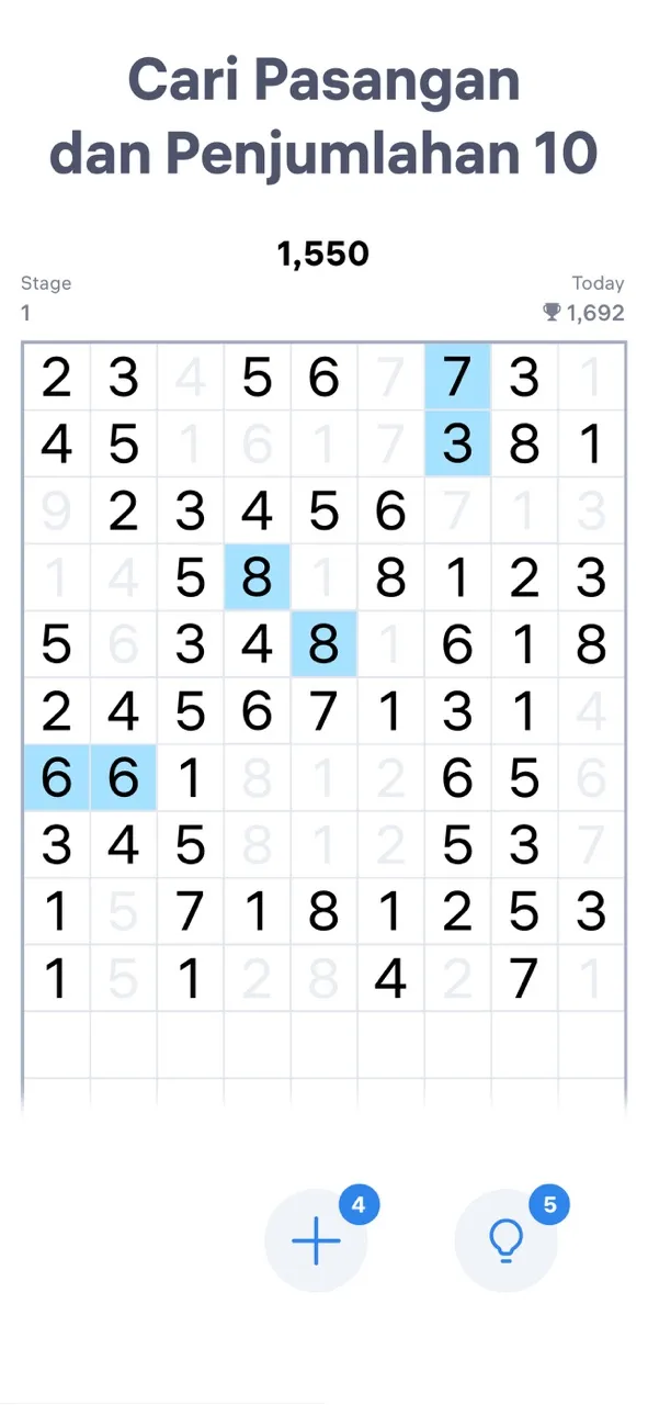 Number Match - Teka-teki angka | Permainan | XWorld