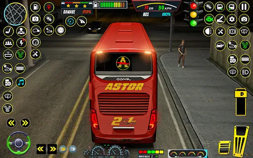 Game bus kota: Bus Pelatih | Permainan | XWorld