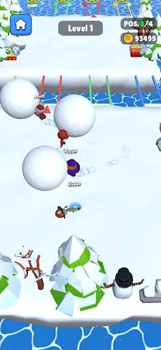 Snow Race 3D: Ice Runner Funny | 游戏 | XWorld