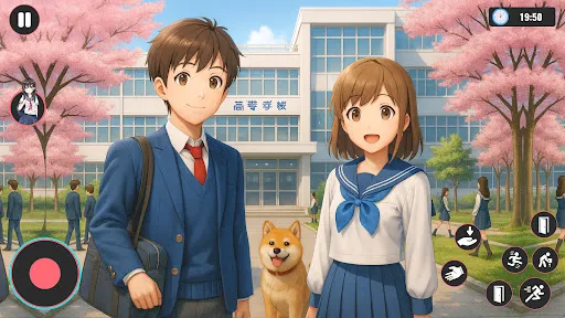 Anime High School Girl Game | Permainan | XWorld