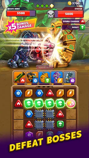 Battle Lines: Puzzle Fighter | juego | XWorld