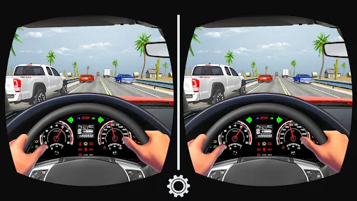 VR Traffic Racing In Car Drive | Игры | XWorld