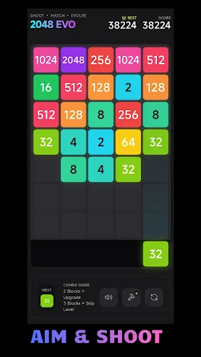 2048 Shooter: Merge Puzzle | Games | XWorld