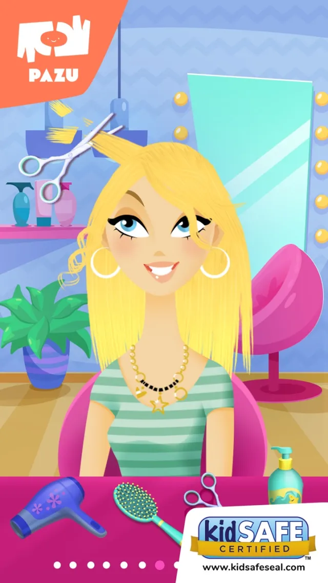 Girls Hair Salon - Kids games | เกม | XWorld