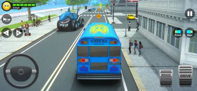 Bus Sekolah: Simulator Mobil | Permainan | XWorld