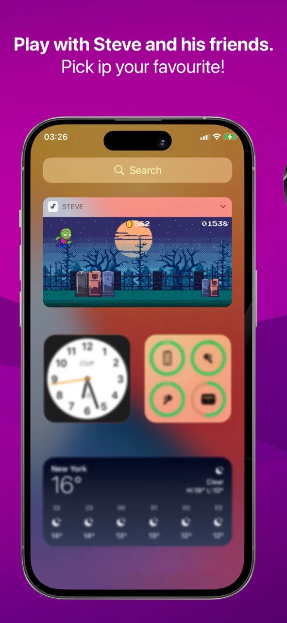 Steve - Widget Game | Games | XWorld
