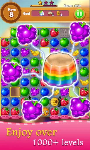 Fruit Candy Juice: Match3 Game | 游戏 | XWorld