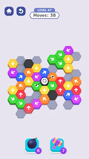 Hexa Away | Games | XWorld