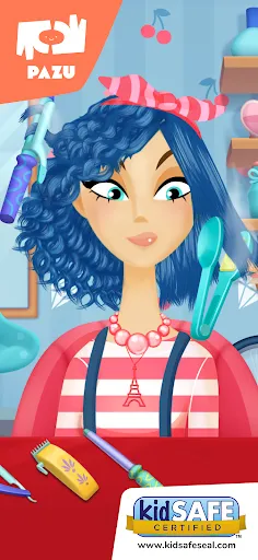 Pazu Girls hair salon 2 | Permainan | XWorld