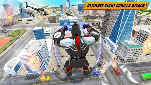 Angry Gorilla Robot Truck Game | Games | XWorld