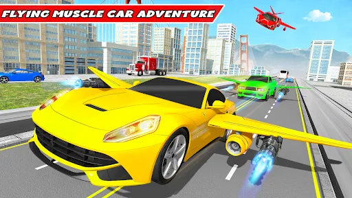 Muscle Car Robot Car Game | 游戏 | XWorld