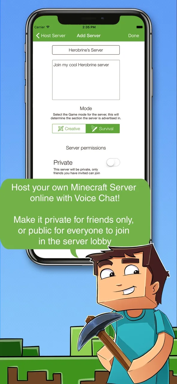 Multiplayer for Minecraft PE | Games | XWorld