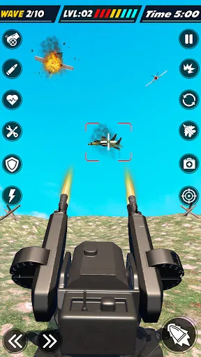 Airplane Attack: Turret Battle | Permainan | XWorld