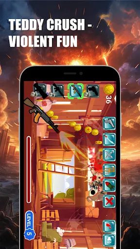 Teddy Crush - Violent Fun | เกม | XWorld