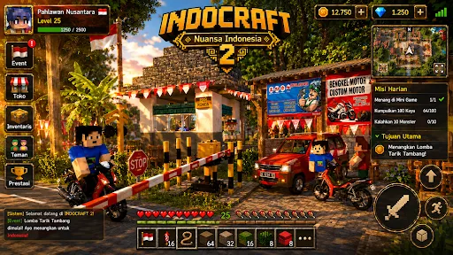INDOCRAFT : Nuansa Indonesia 2 | Permainan | XWorld