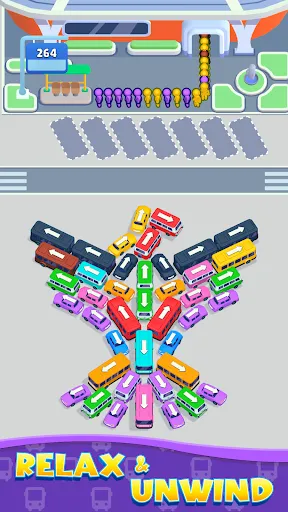 Bus Sort: Car Parking Jam | juego | XWorld